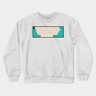 Mechanical Keyboard - Mercedes F1 Team Colour Scheme Crewneck Sweatshirt